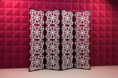 3D Model Chinese Butterfly Screen