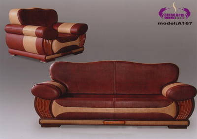 3D model of the purple sofa boss