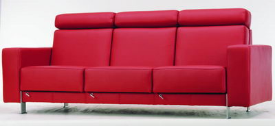 Red sofa 3D Model of Fashion