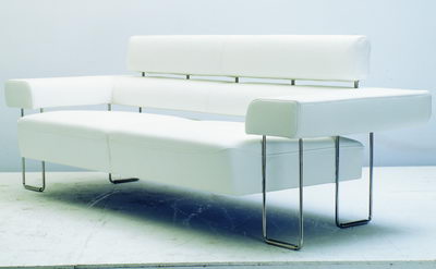 modern and white sofa