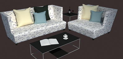 Individuality sofa in living room