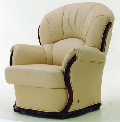 High chair back armchair
