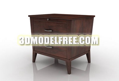 Antique furniture, solid wood cabinets retro home 3D Models