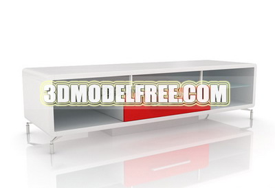 TV bench 3D models
