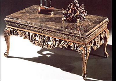 Furniture 3Ds Max Model: European Style Antique Coffee Table