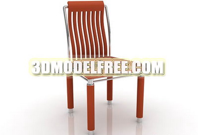 Furniture 3Ds Max Model: Long Back Chair
