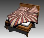 Double Bed Design Series F