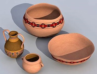 Ceramic pots, ceramic pots, ceramic jug