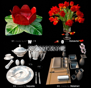 Pretty fine tableware and dining accessories model of small 12-8