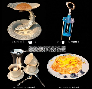 Pretty fine tableware and dining accessories model of small 9-8