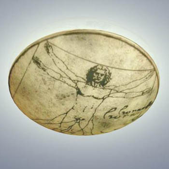 Leonardo da Vinci famous painting disc