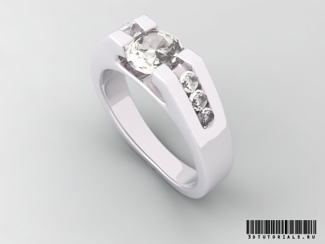 Pure white diamond wedding rings