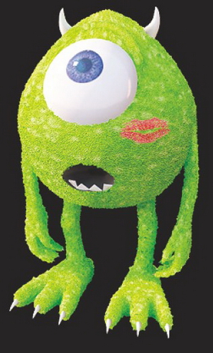A toy model of an alien eye