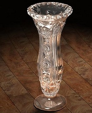 Beautiful glass vase model