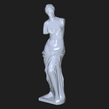 Venus plaster sculpture