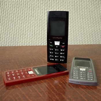 Samsung ultra-thin mobile phone 3D Model