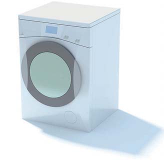 2009 New Washing Machine 3D Model 2-3
