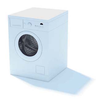 2009 New Washing Machine 3D Model 1-2