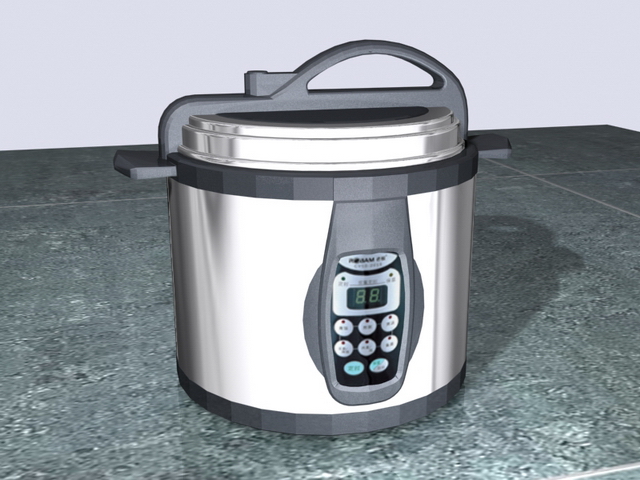 3D Model Of Rice Cookers
