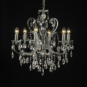 Luxury crystal pendent lamp