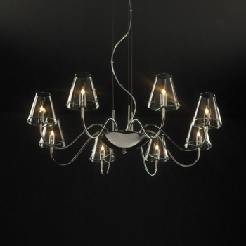 Simple and classic crystal chandelier