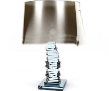 Irregular crystal lamppost lamp