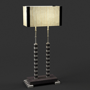 European-style table lamp 3D Model