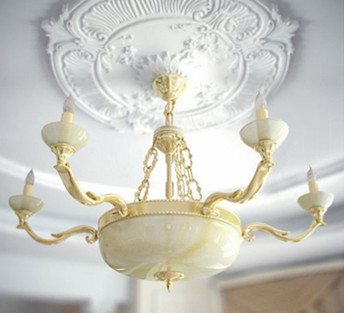 European-style living room chandelier