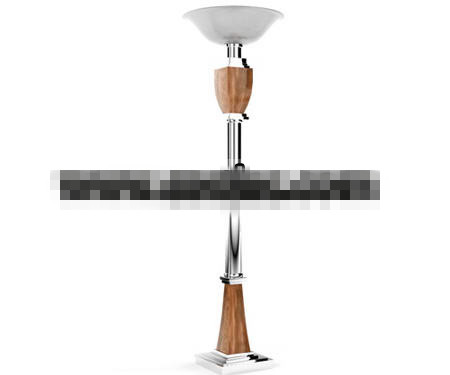 European style tray floor lamp