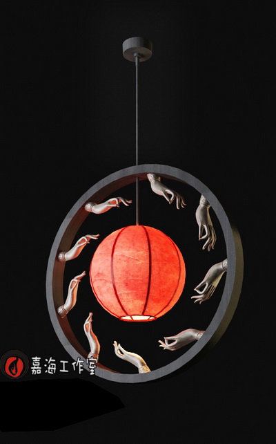 Chinese style pendant lamp-8