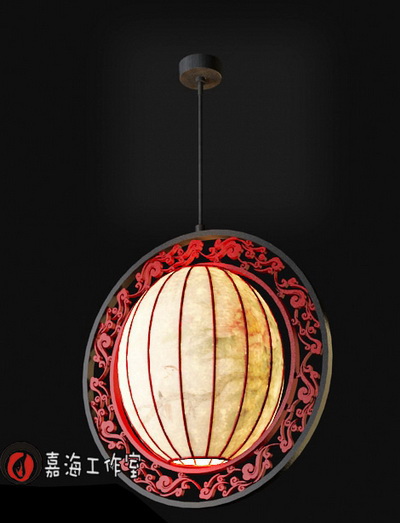 Chinese style pendant lamp-7