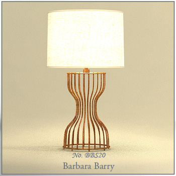 Elegant European-style rattan table lamp personality