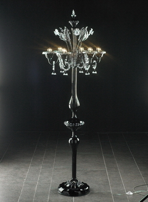 Crystal floor lamp 3D Model 05