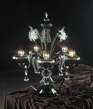 Crystal table lamp Model 07