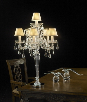 Crystal table lamp Model01