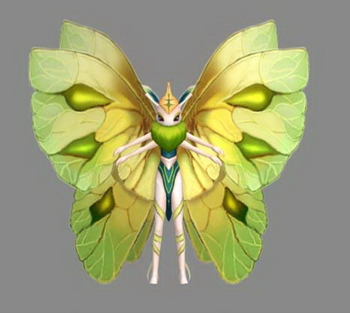 3D Model of butterfly Wizard