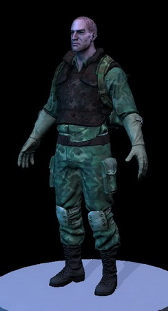 PC Game Character 3d Model: Special Force Soldier