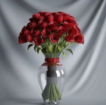 Plant Bonsai Series - Rose 3D model (including materials)