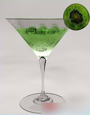 Cocktails - a martini 3D model