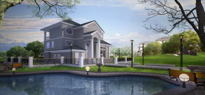 Exterior Model:Detached Villa With Lakeview
