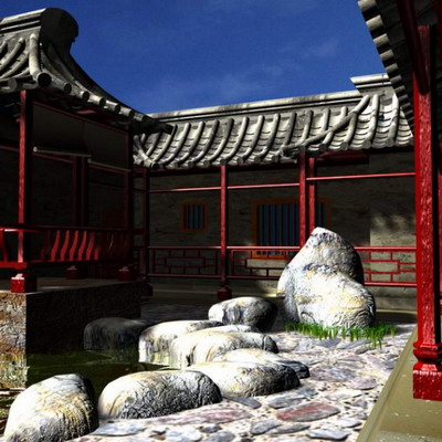 Chinese Traditional Architecture Series: Cloister Courtyard Wall