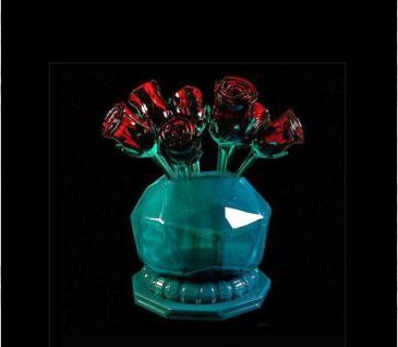 Beautiful rose vase