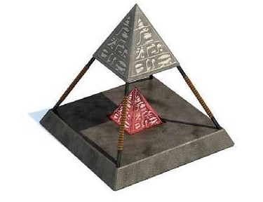 3D games props - pyramids 3D models