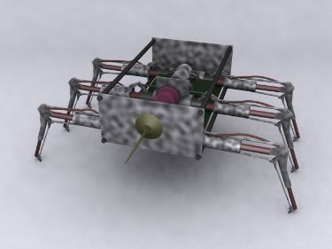 Spider-shaped robot 3D Models