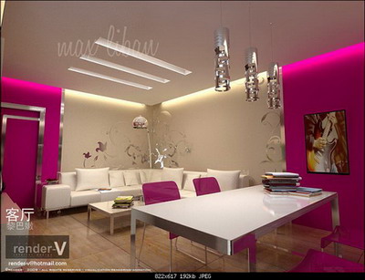 Fashion Living Room 3D models