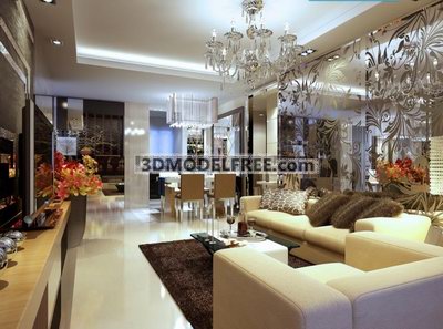 Modern Luxury Living Room Design
