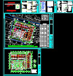 The market Architectural CAD drawings