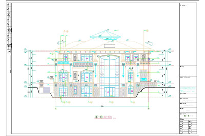 Luxury villa construction plans