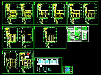 Teaching building electric facilities map