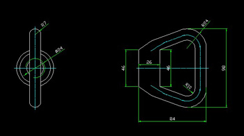 Ring nut CAD drawings